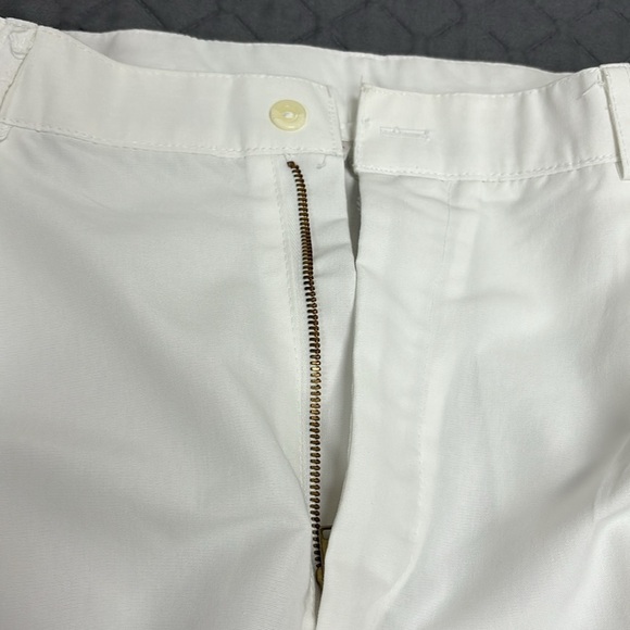 White men's nursing or doctor's trousers with clips, pockets size 36 - Picture 3 of 6